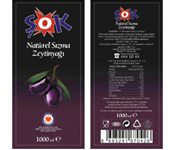 Zeytin ve Zeytinyağı Etiketi